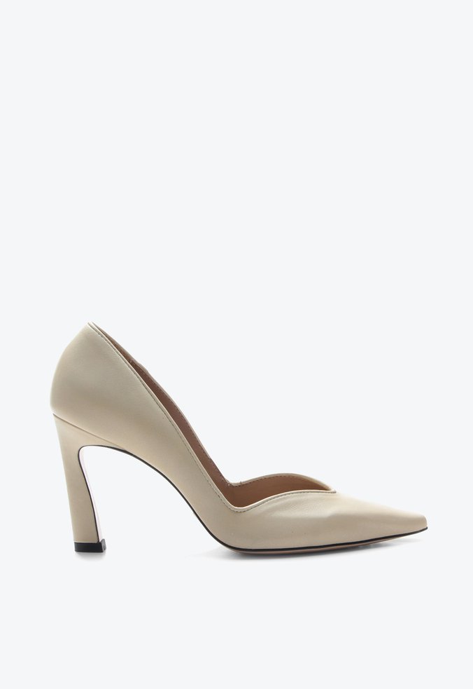 Scarpin Pequim Bege