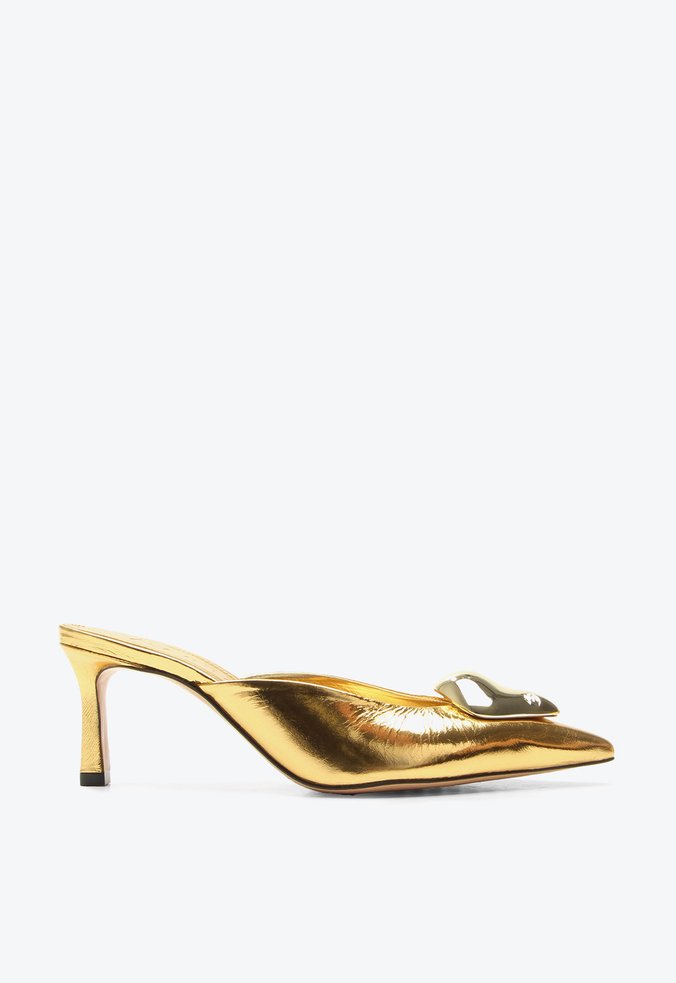 Mule Flatey Dourado