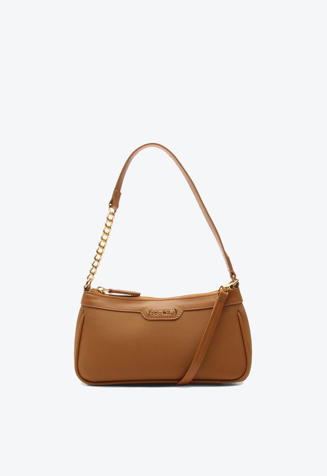 Bolsa Tiracolo Babi Pequena Caramelo