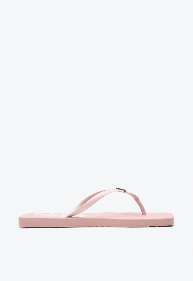 Flat Chinelo Flip Flop Rosa + Canga VCZ