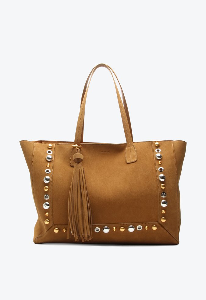 Bolsa Shopping Carolina Grande Caramelo