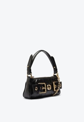 Bolsa Shoulder Lien Pequena Preto | Vicenza