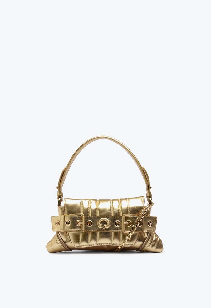 Bolsa Shoulder Lien Média Bege