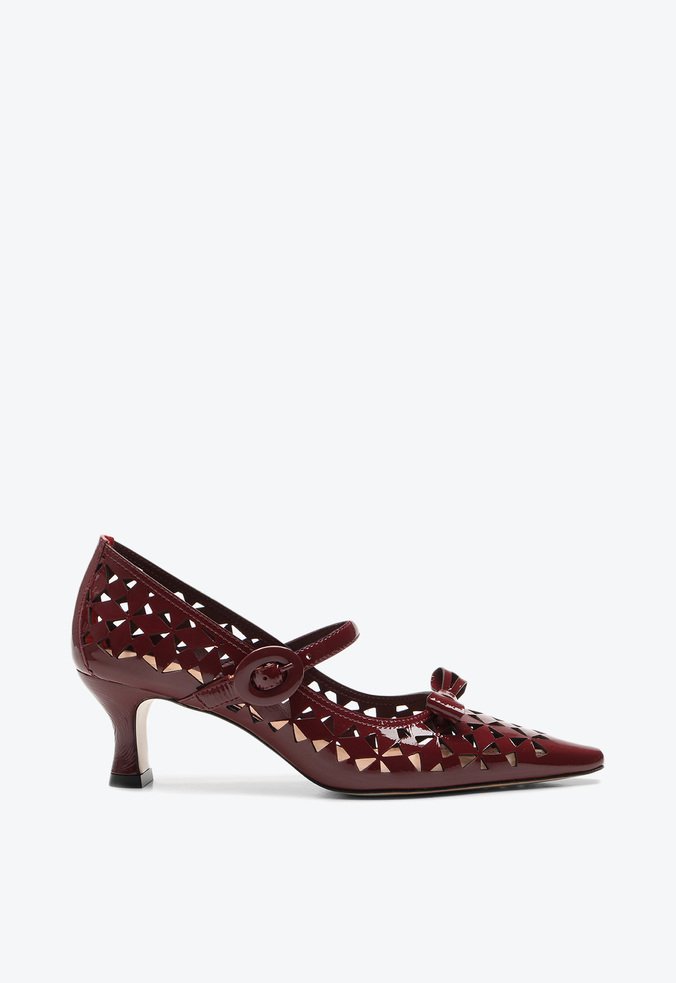 Scarpin Georgina Bordô