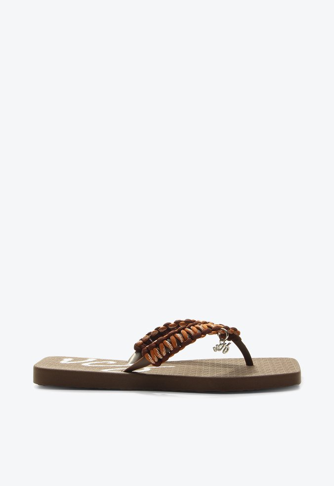 Chinelo Flip Flop Marrom