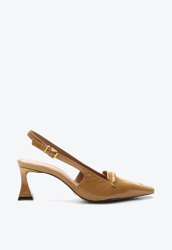 Slingback Oceana Caramelo
