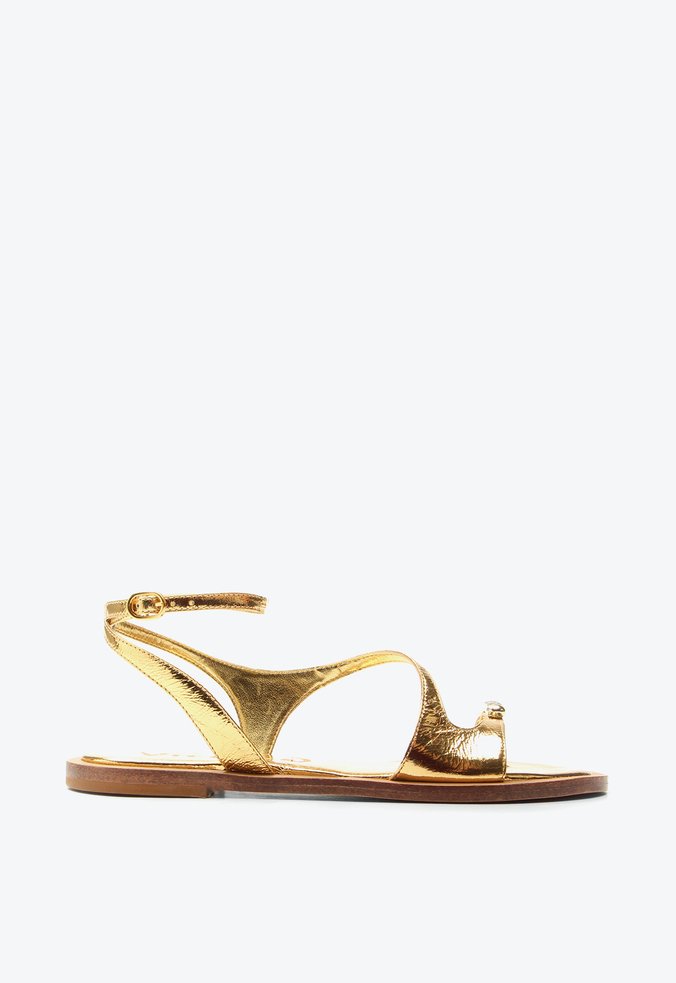 Flat De Dedo Collin Dourado | Vicenza