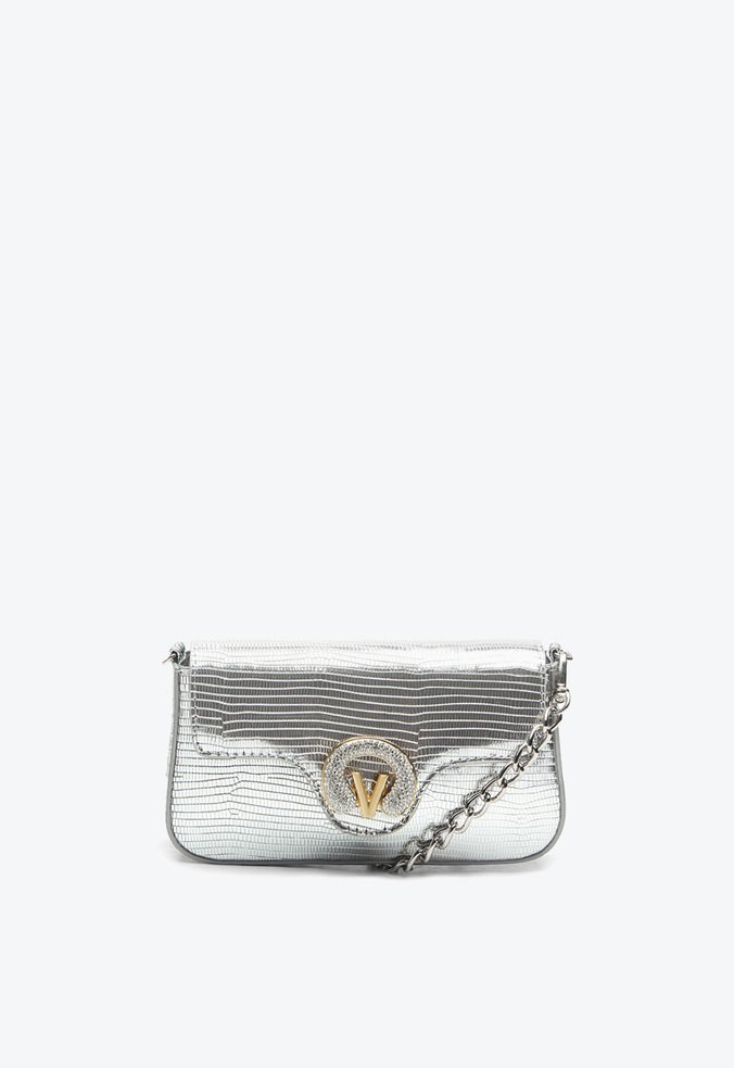 Bolsa Tiracolo Suelen Pequena Prata
