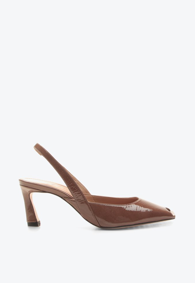 Slingback Anadia Marrom