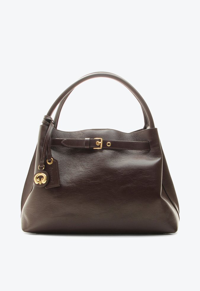 Bolsa Tote Mayte Grande Marrom
