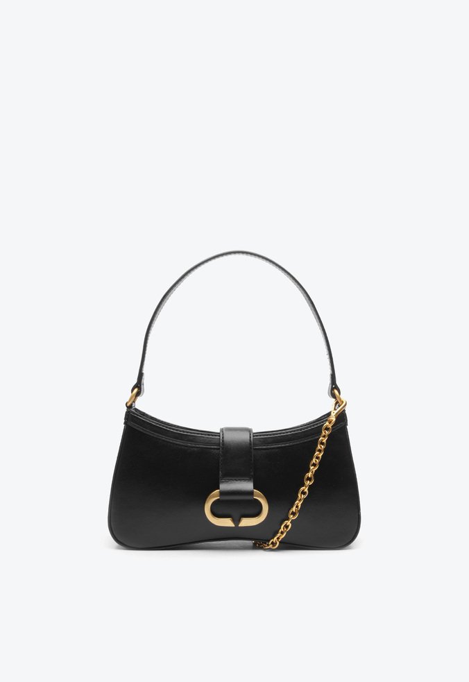 Bolsa Shoulder Veronika Pequena Preto