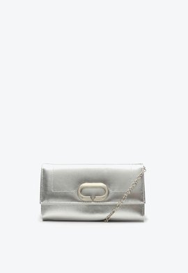 Bolsa Tiracolo Milly Pequena Prata | Vicenza