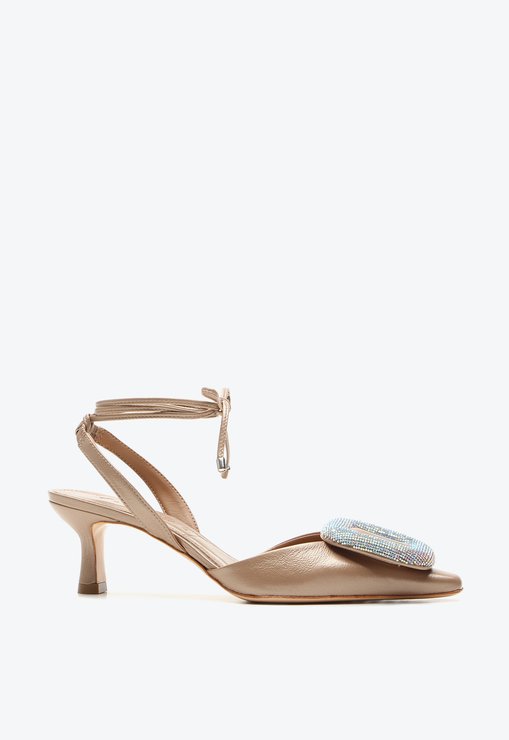 Slingback Whitney Bege