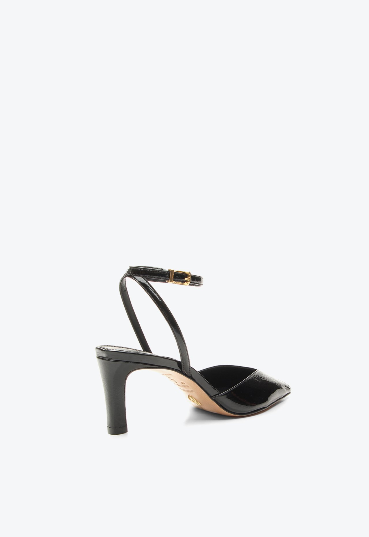 mayu_3665 Slingback Peep Toe Anadia Preto | Vicenza