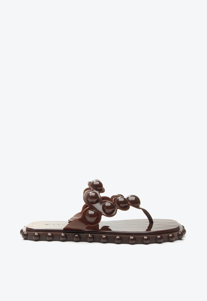 Flat Bubble Glow Marrom